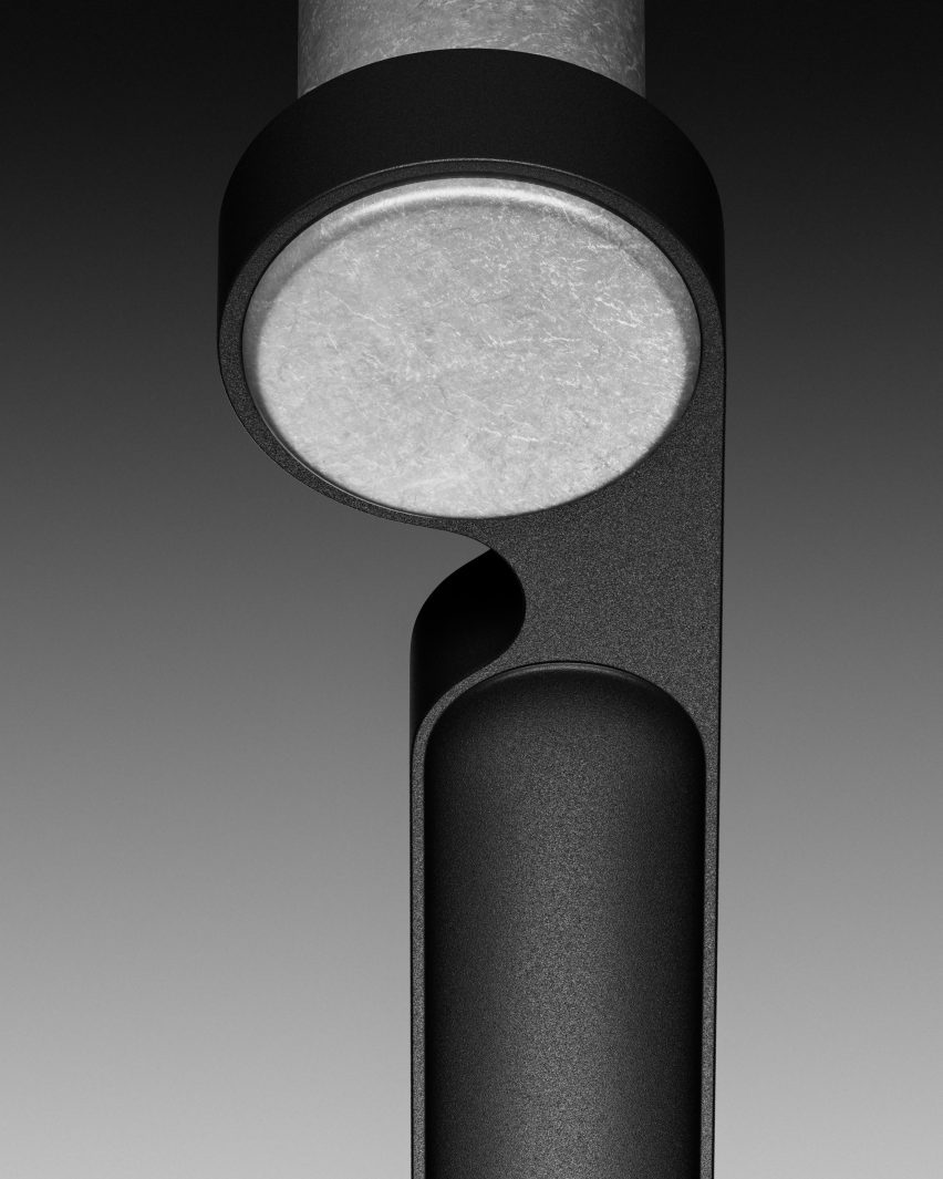 Detail of Dieter Rams door handle