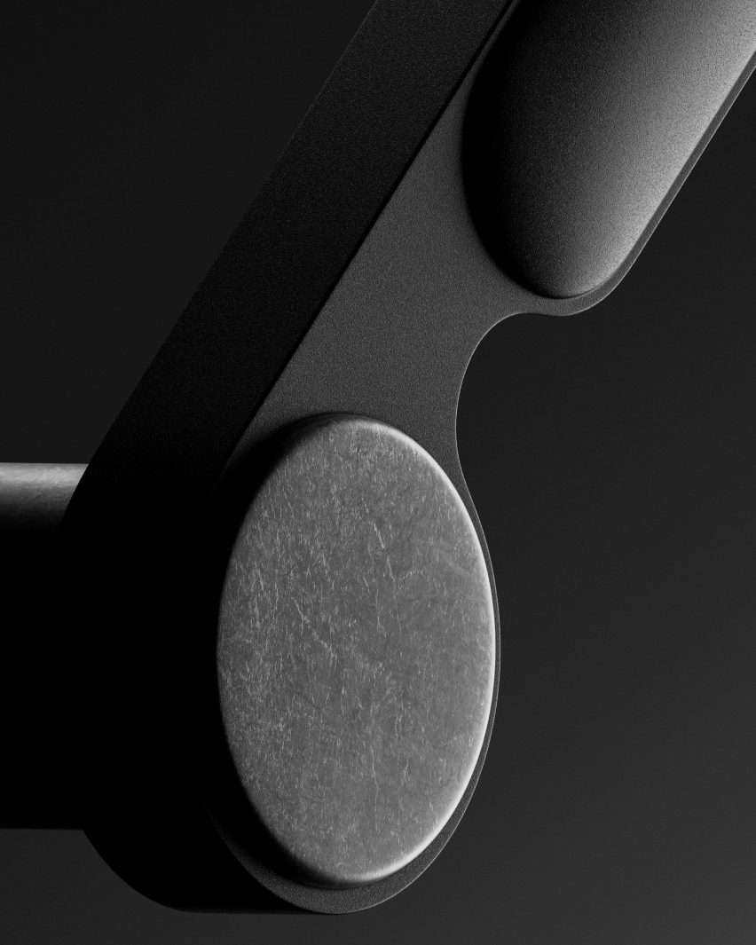 Detail of Dieter Rams door handle
