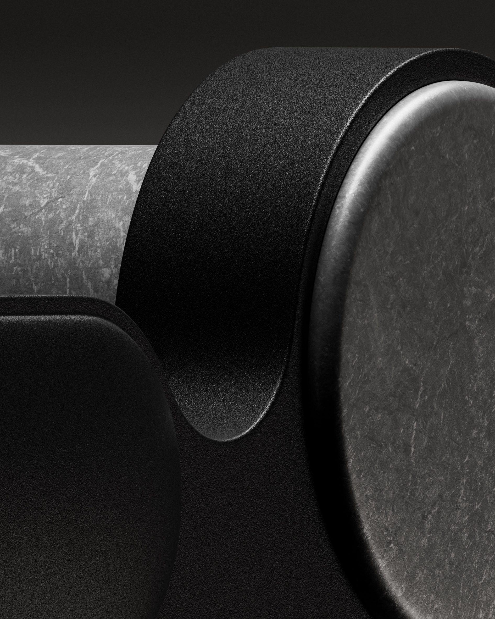 Detail of Dieter Rams door handle
