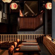 Tokyo's drinking alleys inform interior of Genso restaurant by Joyce Wang Studio