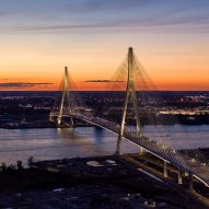 Bridge from Detroit to Canada