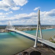 Bridge from Detroit to Canada