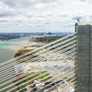 Bridge from Detroit to Canada