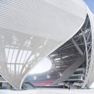 Desire to "make the stadium lighter" drove design of Hangzhou Sports Center