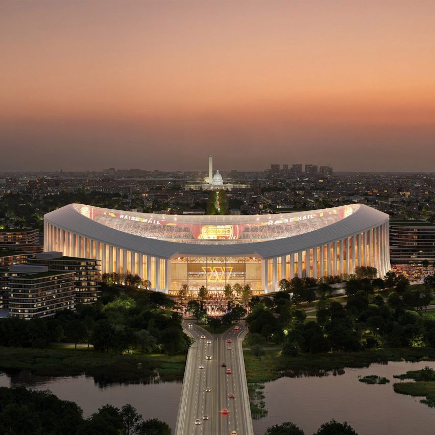 HKS Washington Commanders stadium design