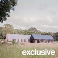 Farmsteads inform corrugated metal-clad home in Sussex