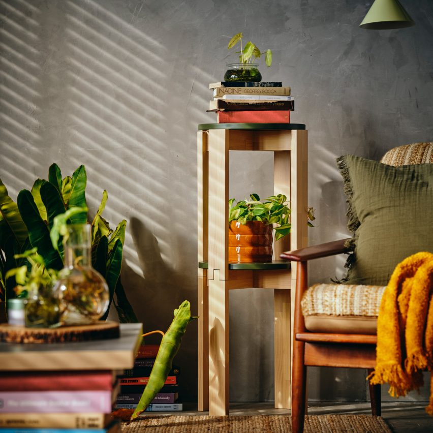 Shelving tower by IKEA