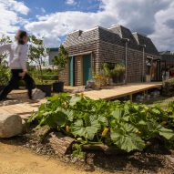Bio-based community garden by Jan Kattein Architects opens in London