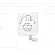 Plan of Kinderoase an der TUM by Kéré Architecture