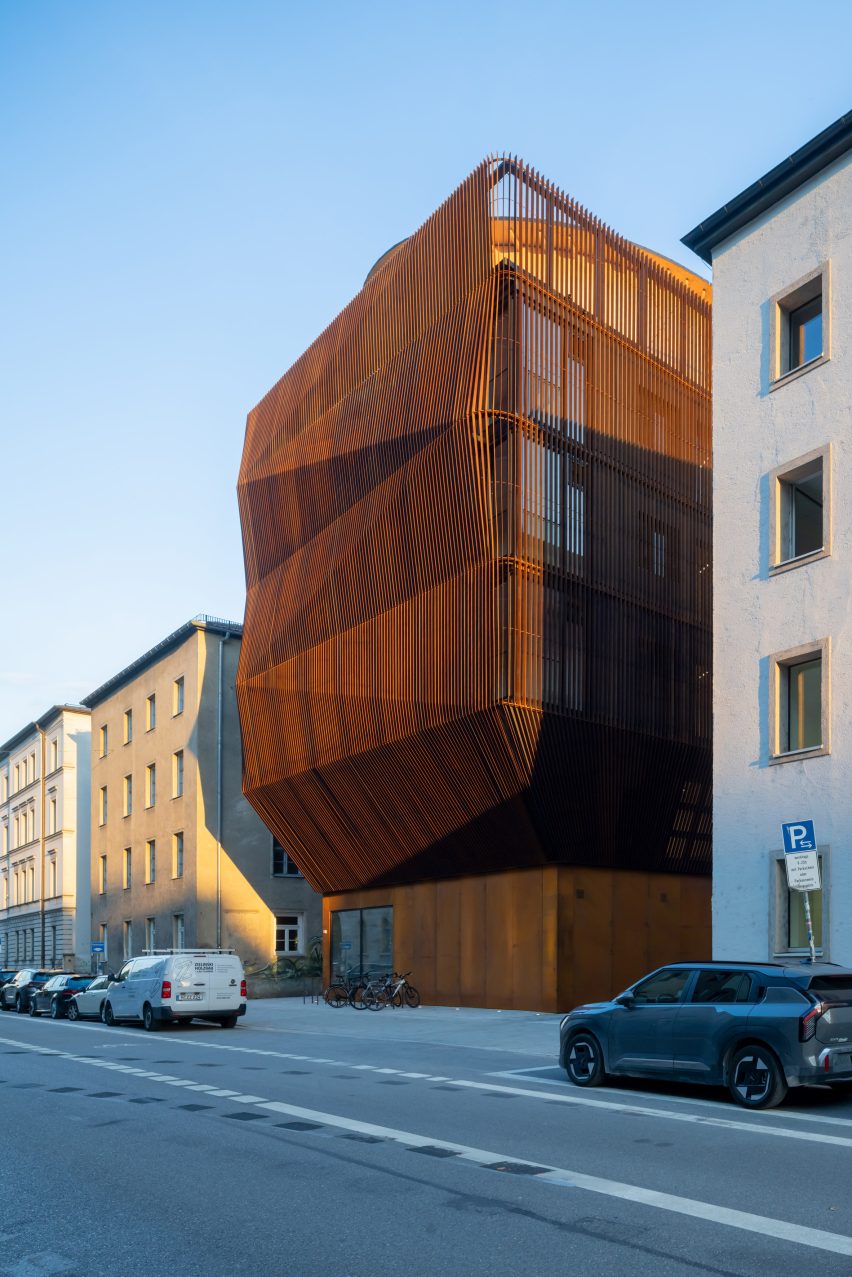 Street view of daycare centre by Kéré Architecture