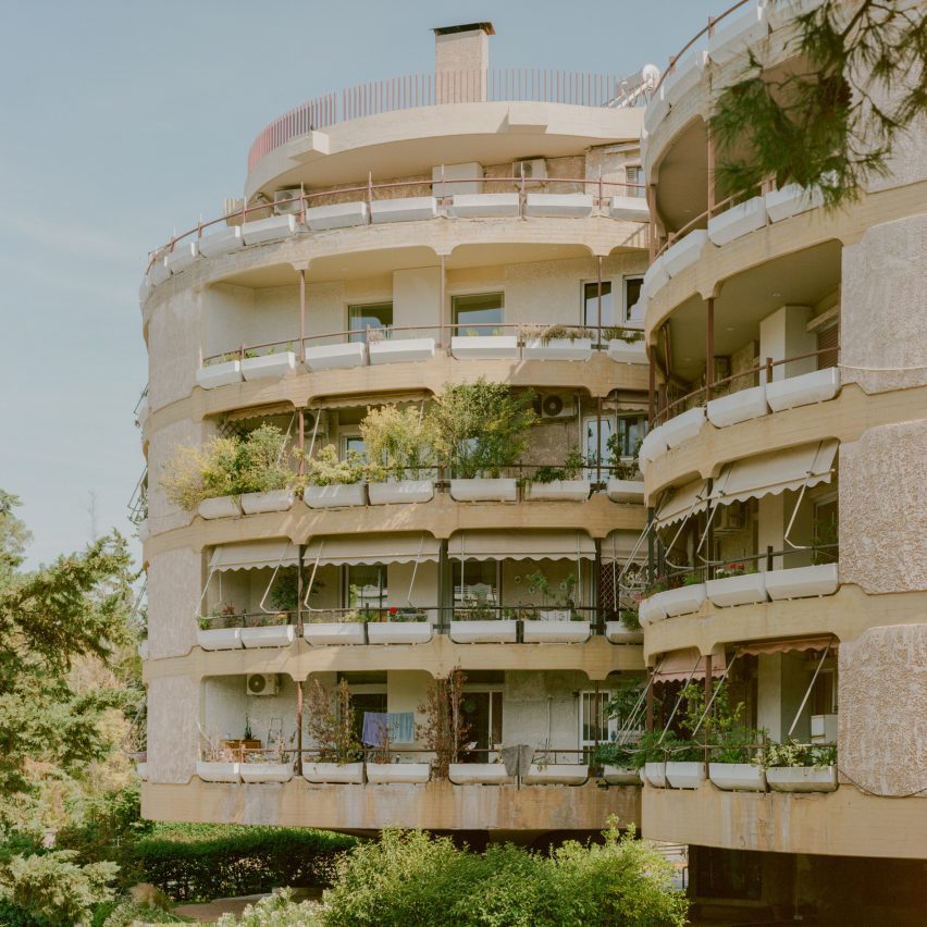 Stroggyli Polykatoikia building in Athens