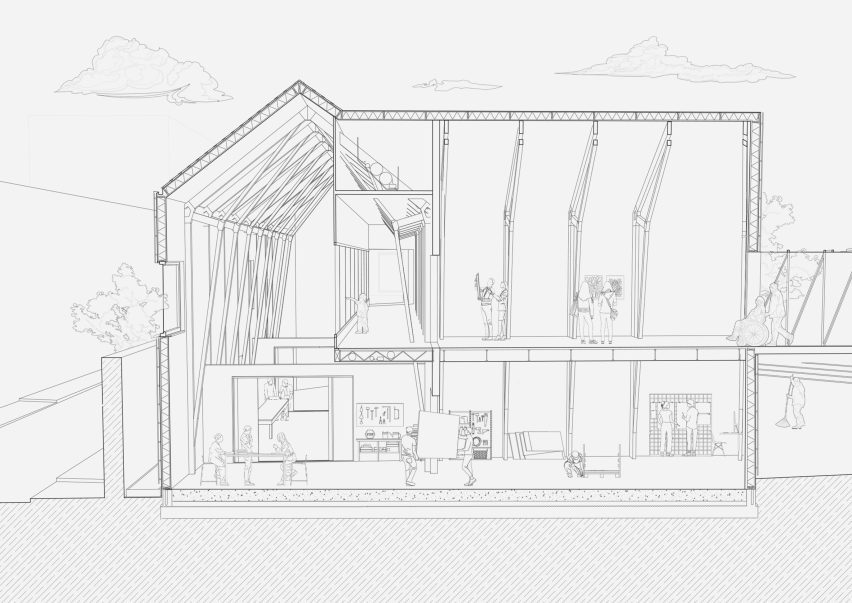 Wood Re-framed: A Timber Workshop and Exhibition Space by Justin Corbishley