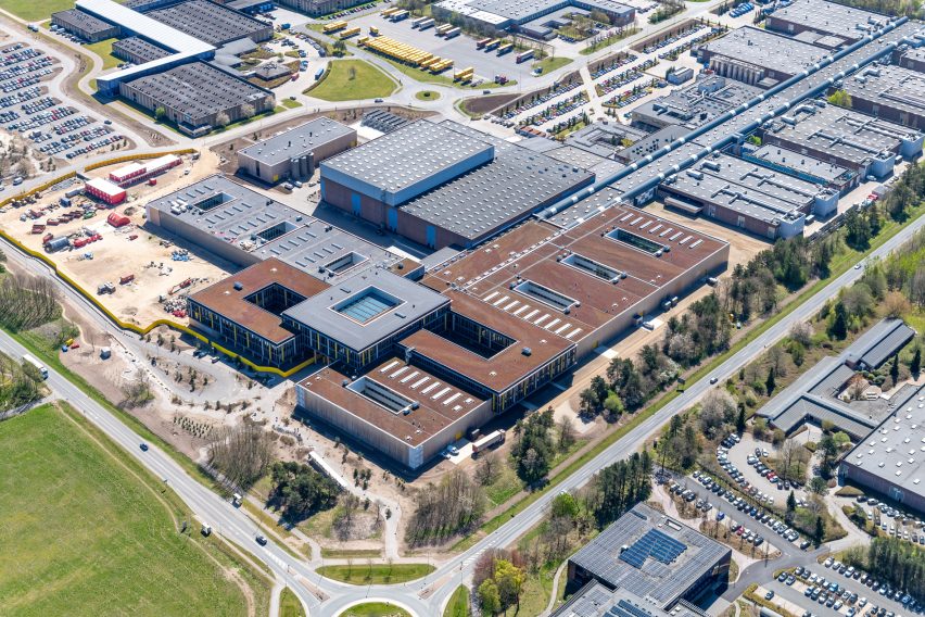 Lego production facility