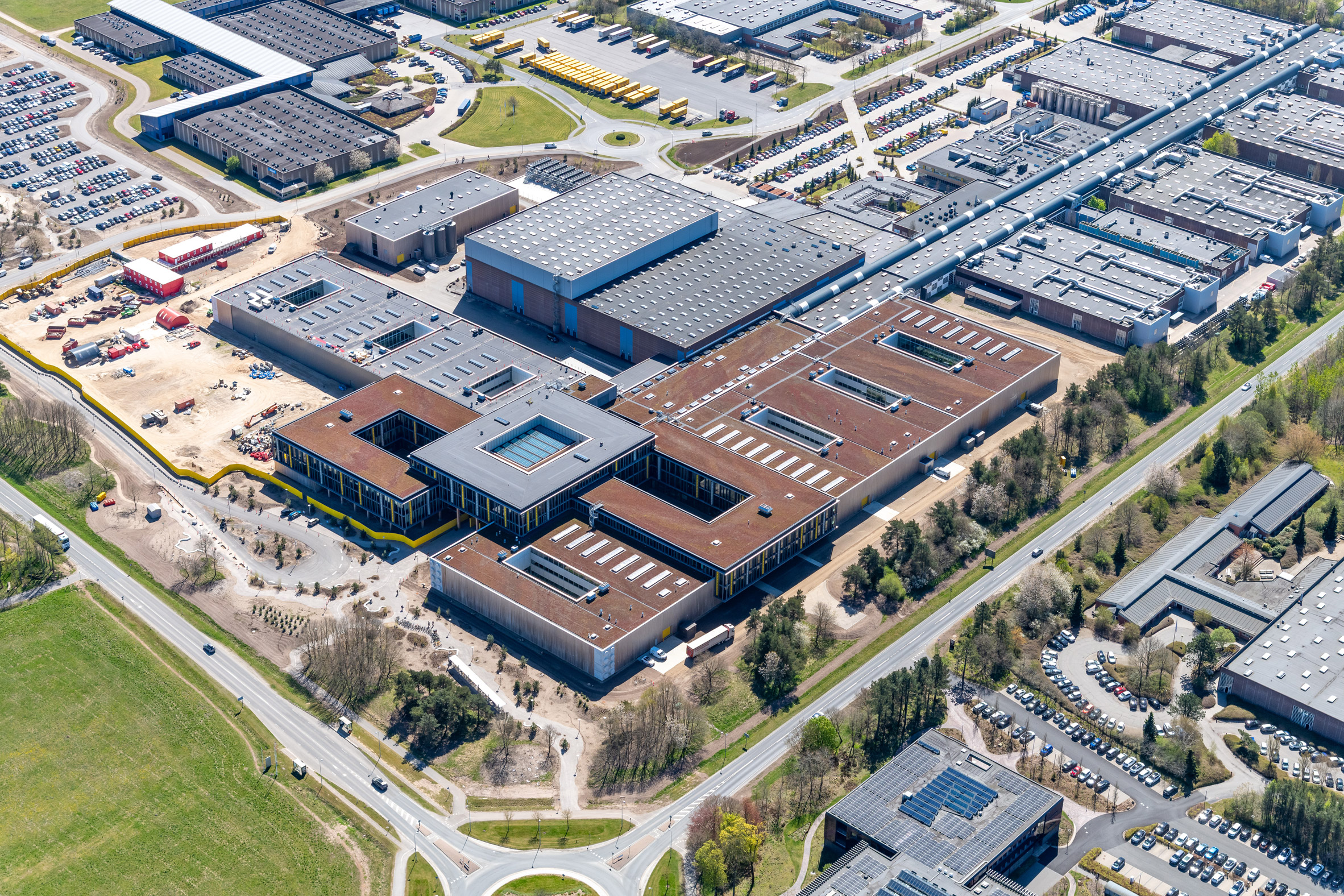 Lego production facility 