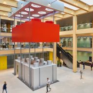 Cubo arranges "unmistakably Lego" innovation centre around 25‑tonne brick