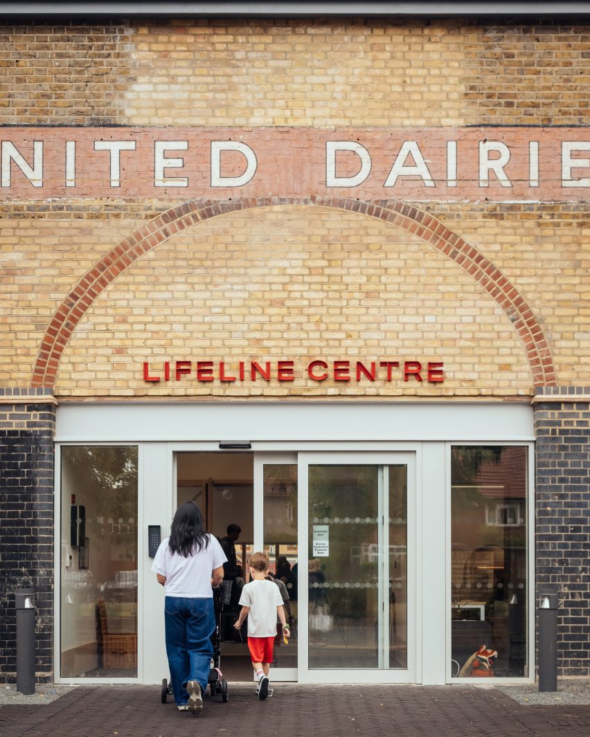 LifeLine Community Centre by Assemble entrance