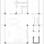 LJ House by Studio Saransh ground floor plan