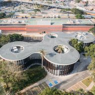 Typsa Arquitectura weaves library in Luanda around existing trees