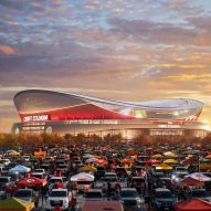 Manica unveils Kansas City Chiefs stadium topped with transparent dome