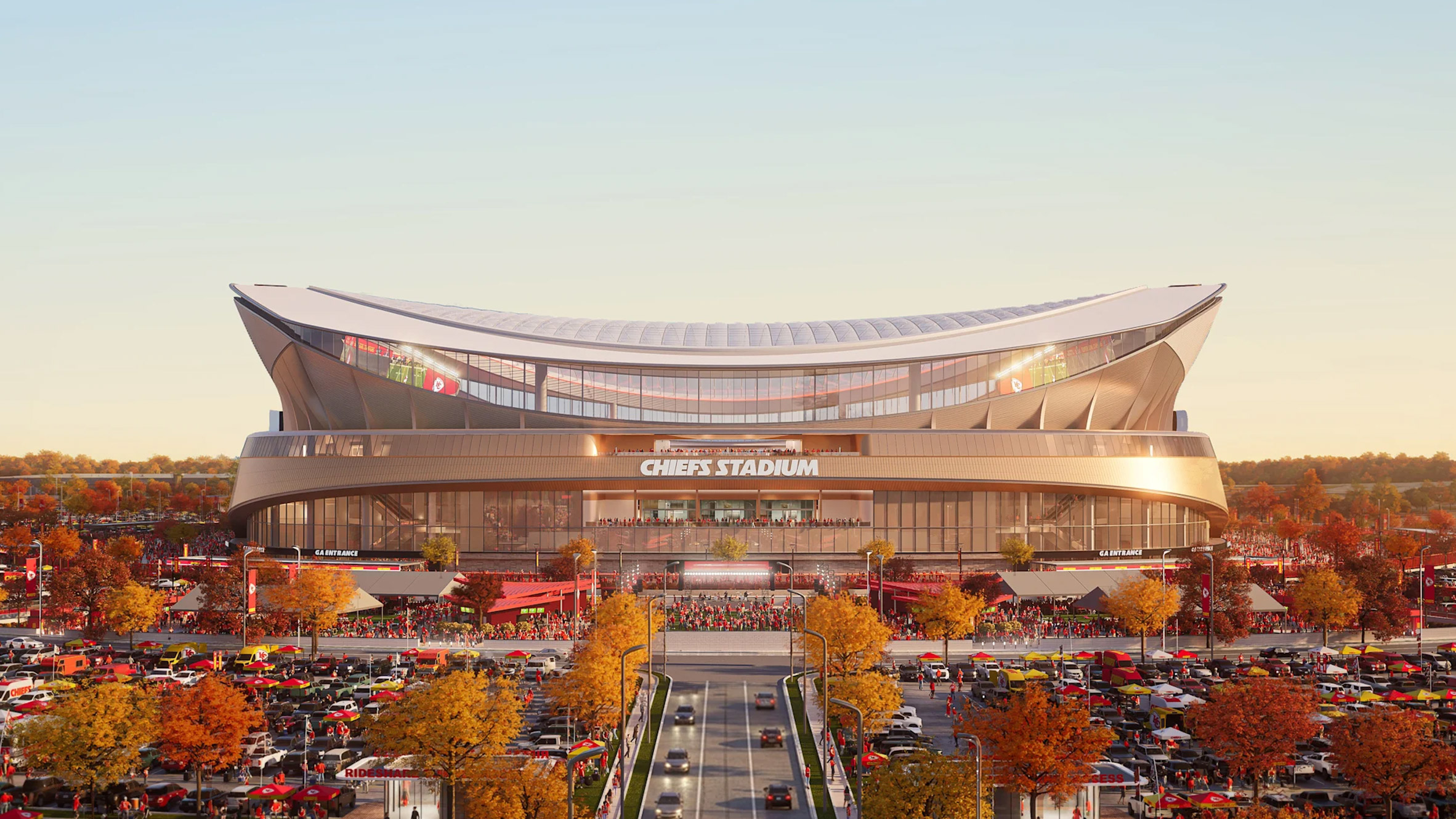 Estadio de los jefes de Kansas City