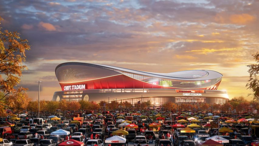 Manica unveils Kansas City Chiefs stadium