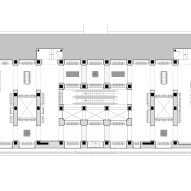 Second floor plan for Urban Revivo Beijing flagship store by MVRDV