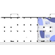 Third floor plan for Urban Revivo Beijing flagship store by MVRDV