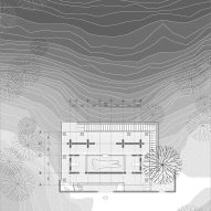 Plan of Nanhai Buddha Pavilion by DoDesign