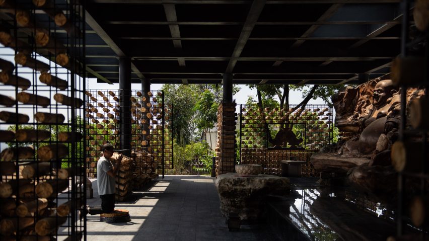 Nanhai Buddha Pavilion interior by DoDesign