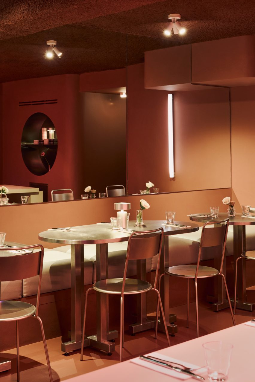 Dining room at Napoli on the Road