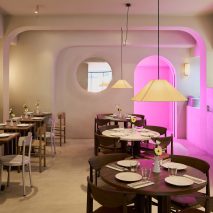 Isern Serra draws on Mediterranean buildings for London pizzeria