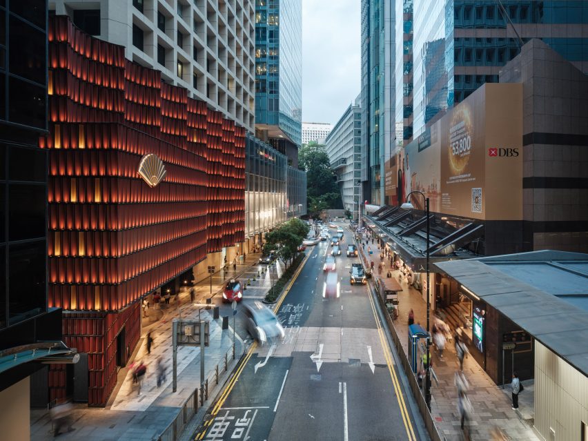 Mandarin Oriental The Landmark hotel facade by Neri&Hu