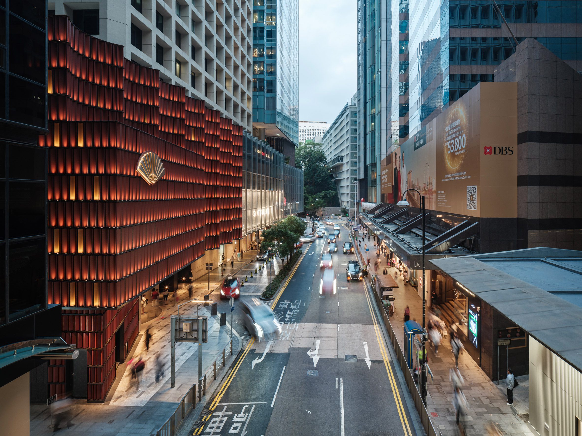 El exterior del hotel Landmark Mandarin Oriental diseñado por Neri&Hu