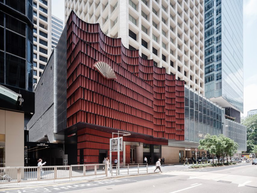 Mandarin Oriental The Landmark hotel facade by Neri&Hu