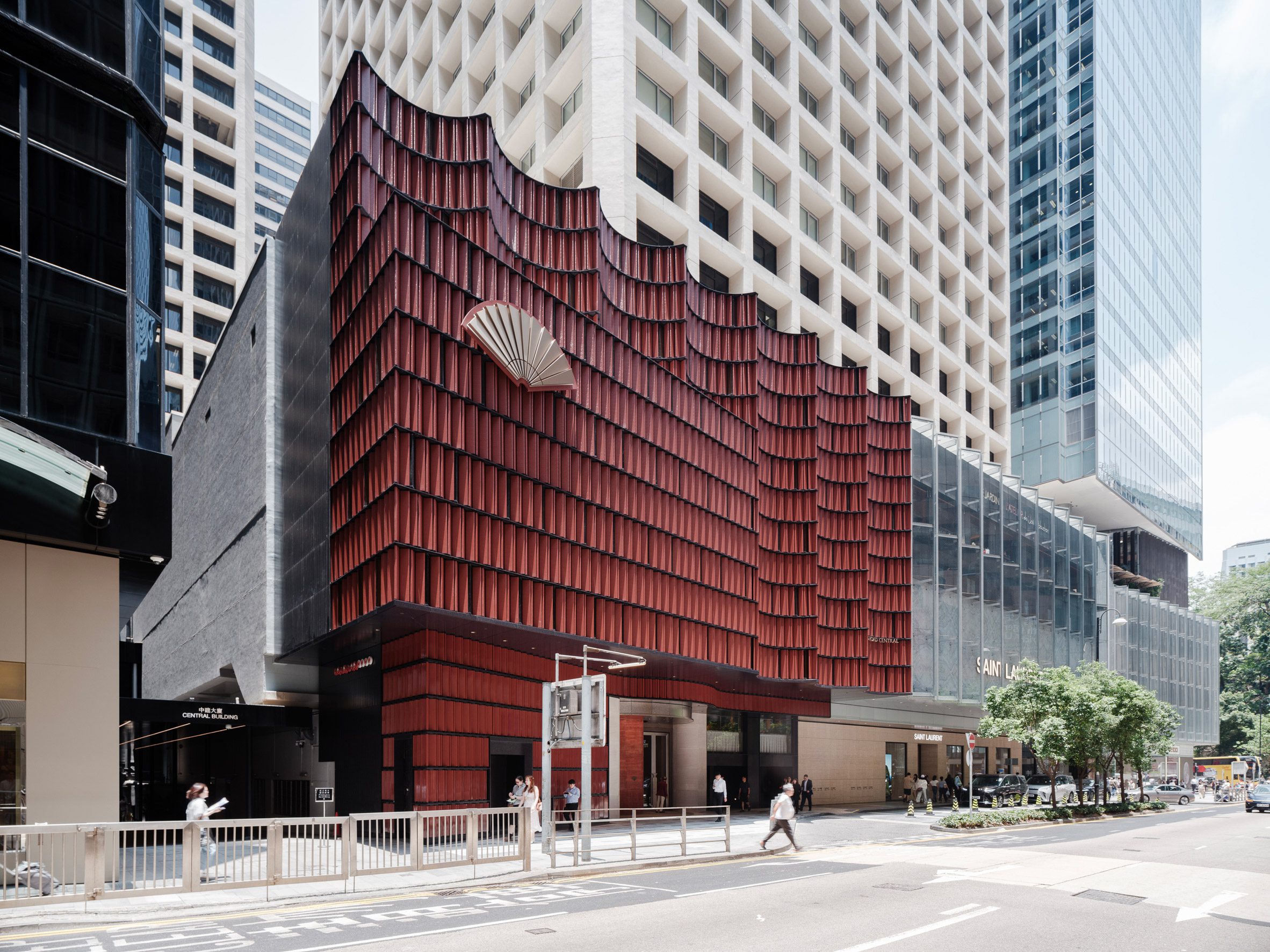 El exterior del hotel Landmark Mandarin Oriental diseñado por Neri&Hu