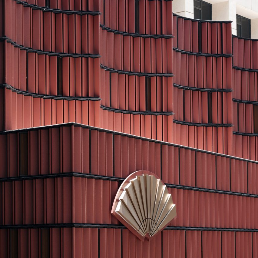 El exterior del hotel Landmark Mandarin Oriental diseñado por Neri&Hu