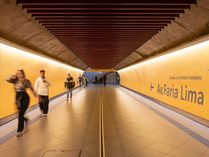 Sao Paolo Pinheiros Station interior revamp