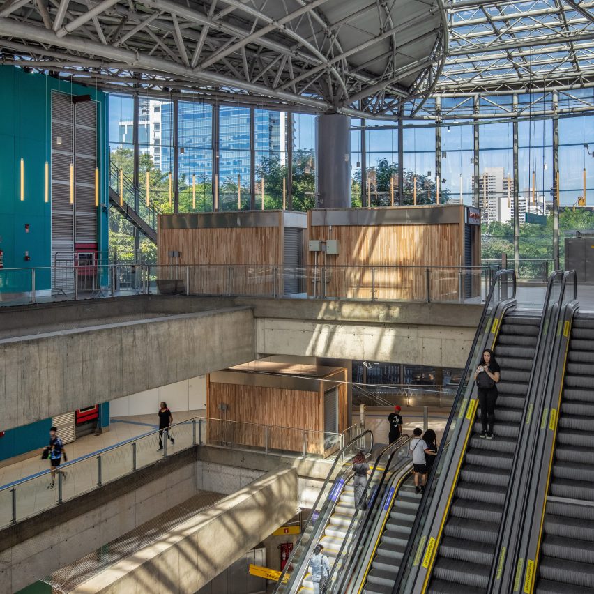 Sao Paolo Pinheiros Station interior revamp