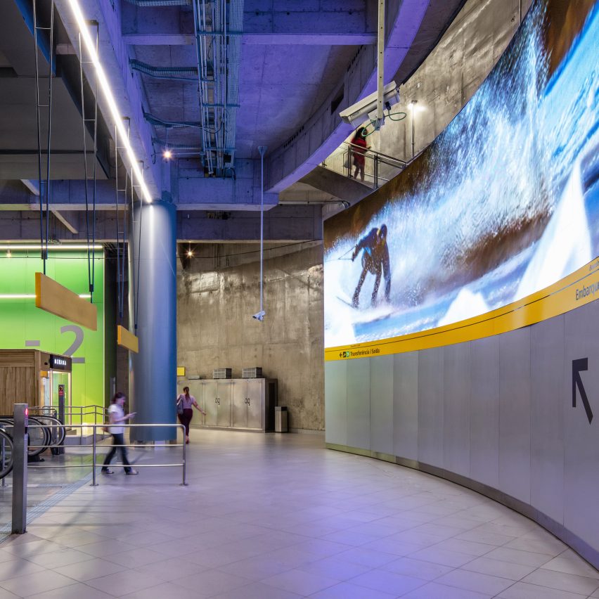 Sao Paolo Pinheiros Station interior revamp