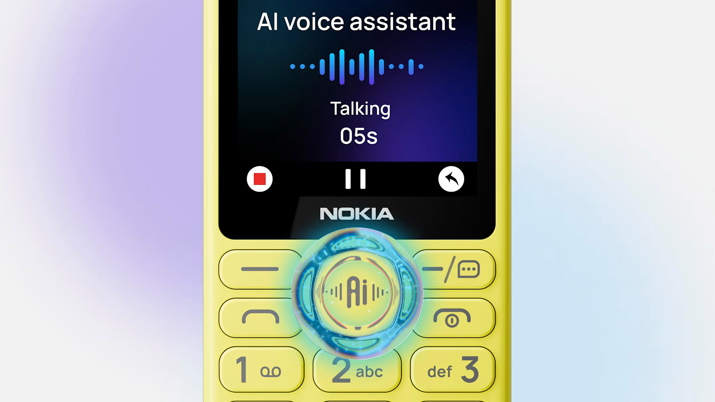 Botón AI en Nokia 200 4G