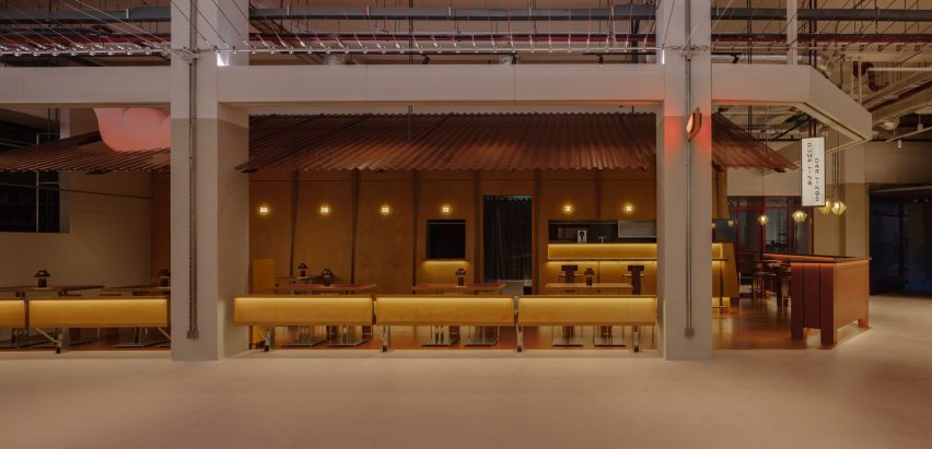 Exterior of dumpling store at New Bahru