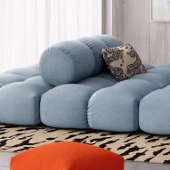 Sander seating island encourages reclining from all angles