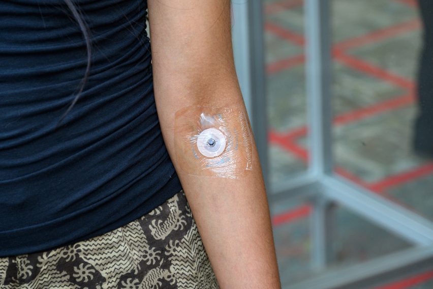 Micro dot patch cover