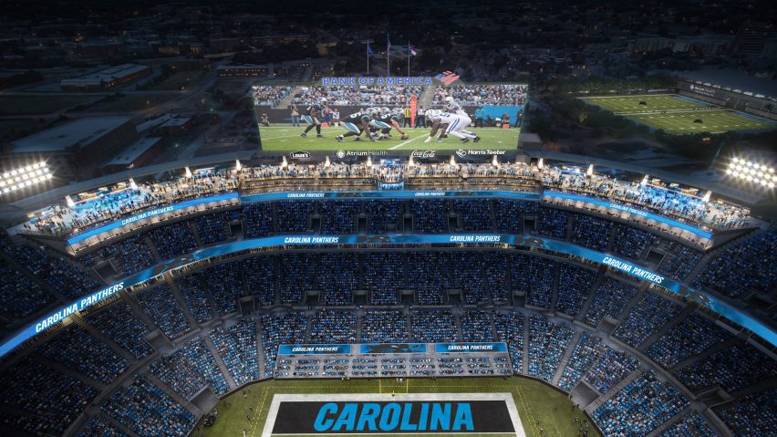 HOK design for Panthers stadium renovation