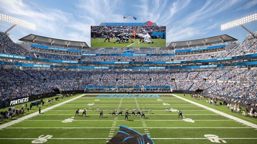 HOK design for Panthers stadium renovation