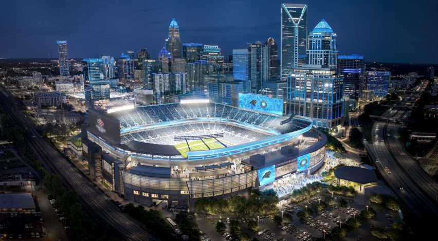 HOK design for Panthers stadium renovation