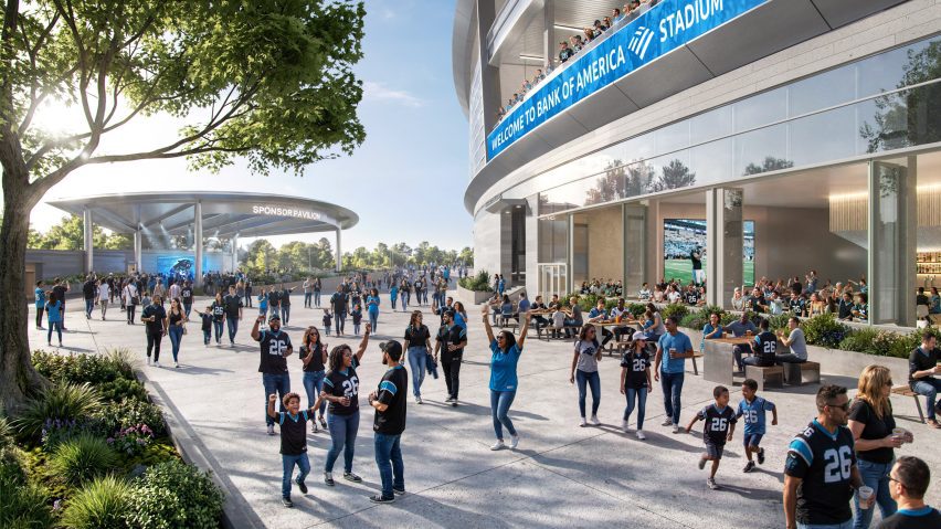 HOK design for Panthers stadium renovation
