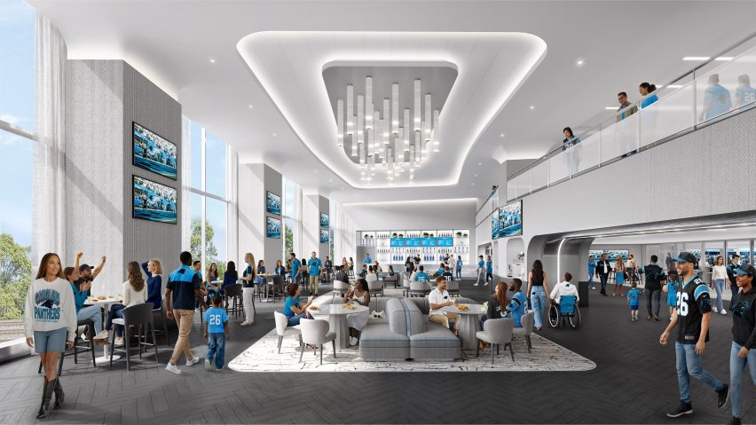 HOK design for Panthers stadium renovation