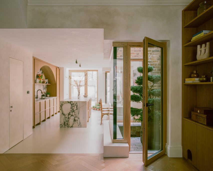 Home with a pocket garden