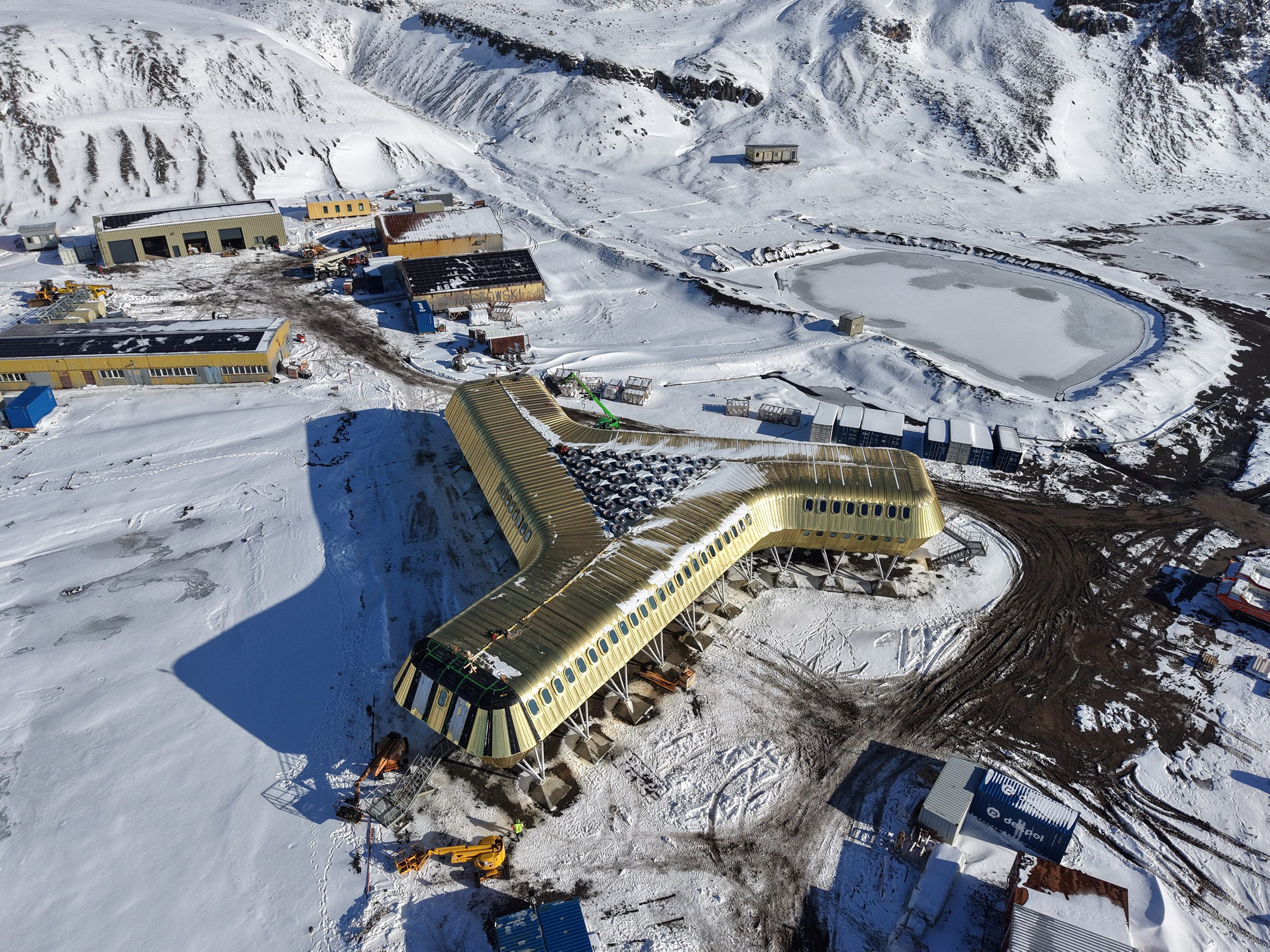 Arctowski Station in Antarctica